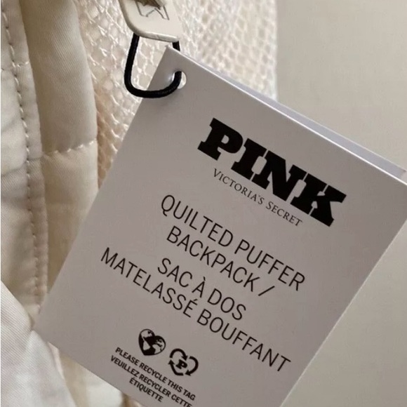 VS PINK Backpack- Shell White - Picture 5 of 6